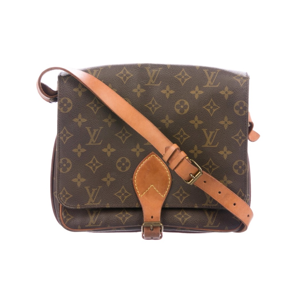LOUIS VUITTON Monogram Cartouchière MM